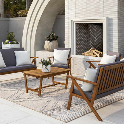 Beige Areli Area Rug - Soft Elegant Floor Covering for Living Room