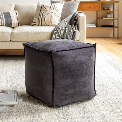 Strausstown Pouf Navy Clearance Edition For Living Rooms