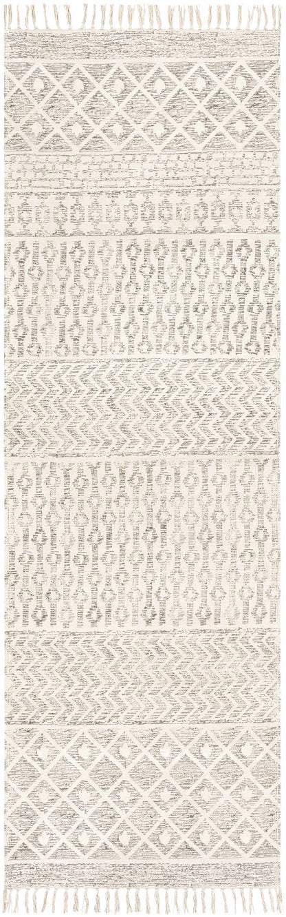 Hand Woven Cotton Rug - Stylish Durable Valyermo Beige Home Accent
