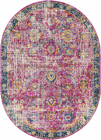 Burgundy Area Rug - Colorful Living Room  Bedroom Décor