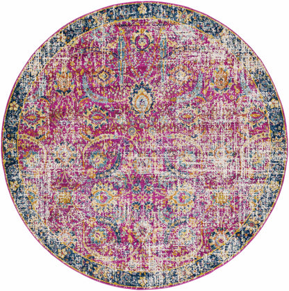 Burgundy Area Rug - Colorful Living Room  Bedroom Décor