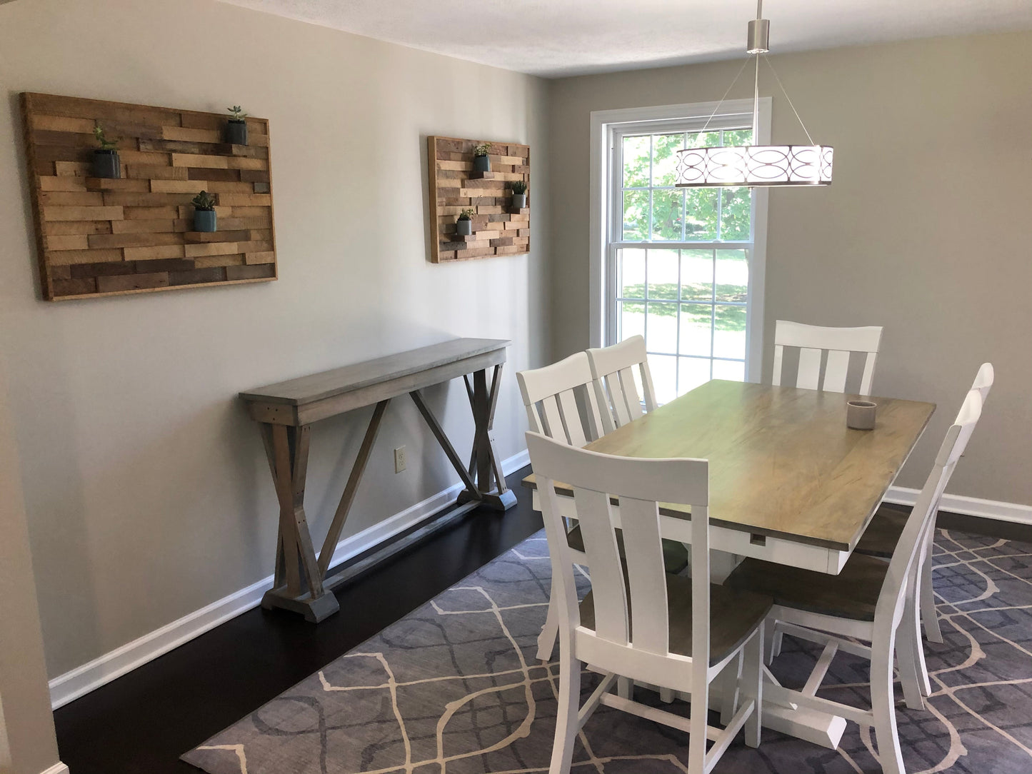 Ava Chair Solid Wood Modern Dining Chair Customizable Color Finish