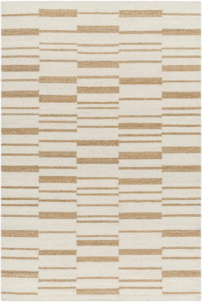 Modern Geometric Area Rug - Elegant Living Room or Bedroom Decor