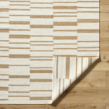 Modern Geometric Area Rug - Elegant Living Room or Bedroom Decor