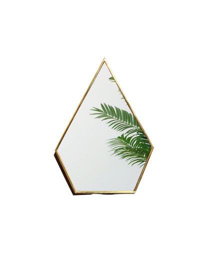 Gold Brass Frame Mirror