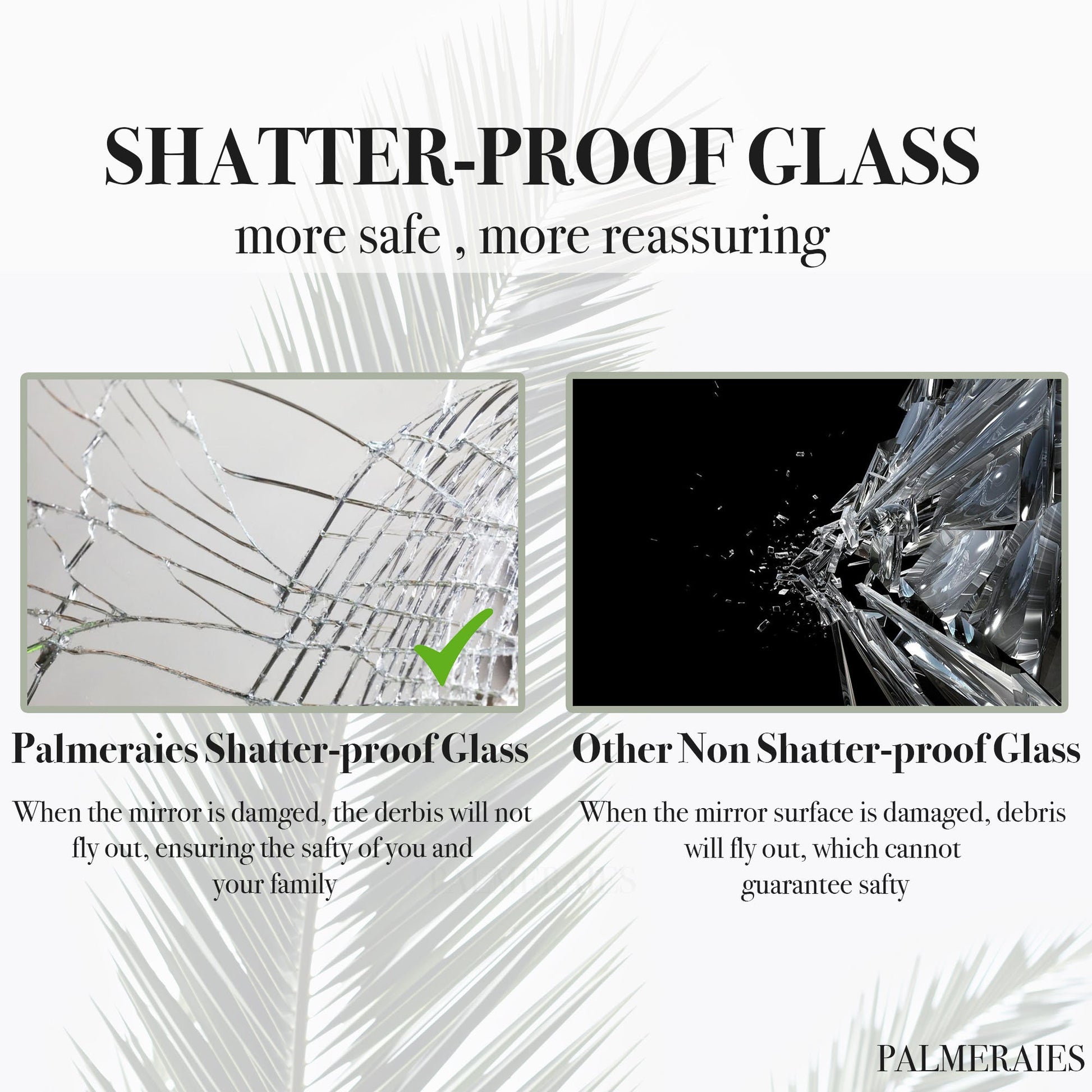 a flyer with a picture of a shattered glass